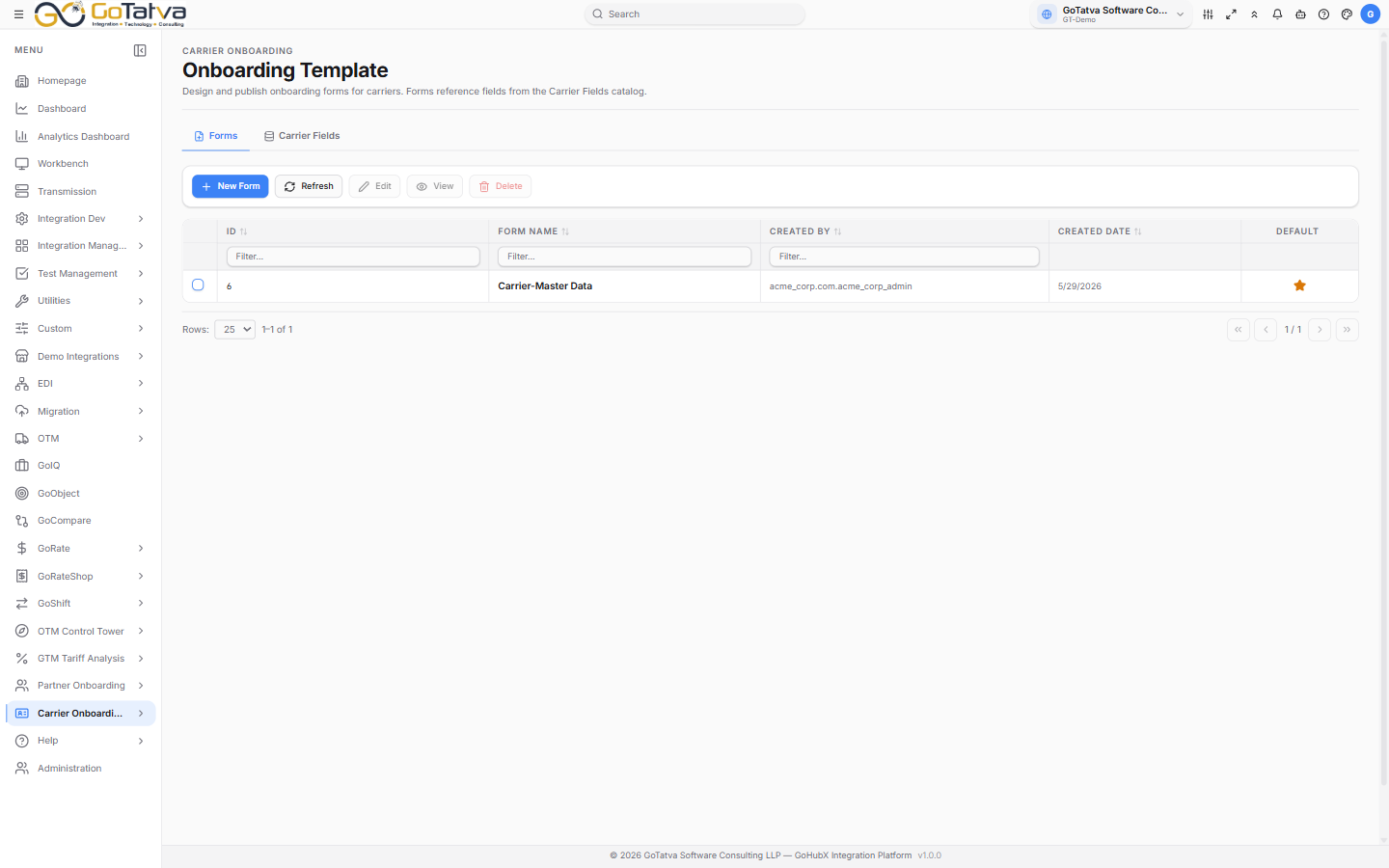 Onboarding Template
